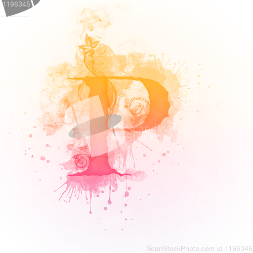 Image of Sunny Swirl Letter P