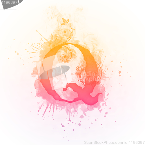 Image of Sunny Swirl Letter Q