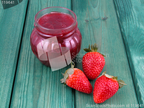 Image of strawberry jam