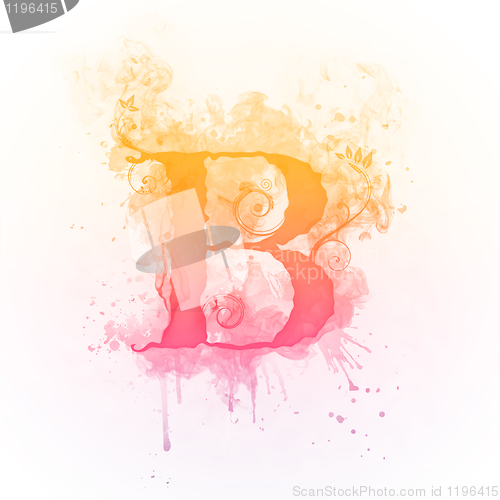 Image of Sunny Swirl Letter B