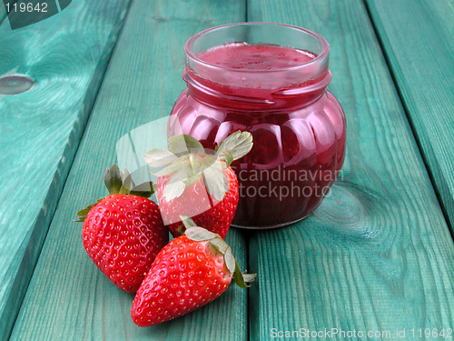 Image of strawberry jam