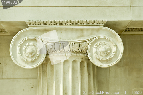 Image of Corinthian antique column