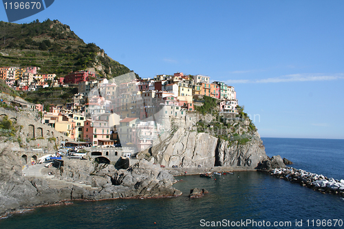 Image of Italy. Cinque Terre. Manarola village