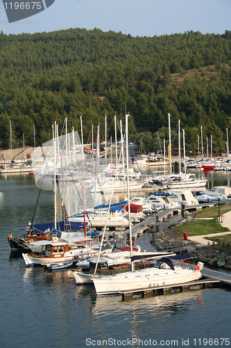 Image of Greece. Halkidiki.Sithonia. Porto Carras. Yachts 