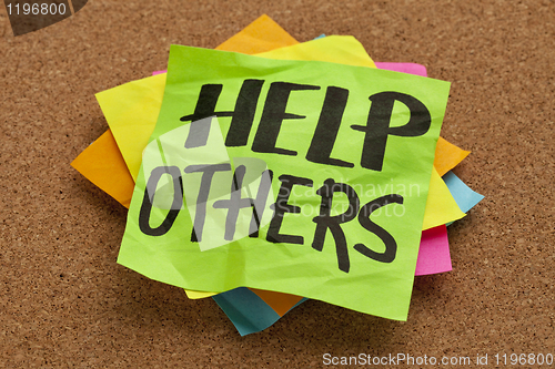 Image of help others reminder