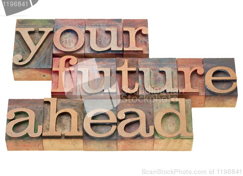 Image of your future ahead