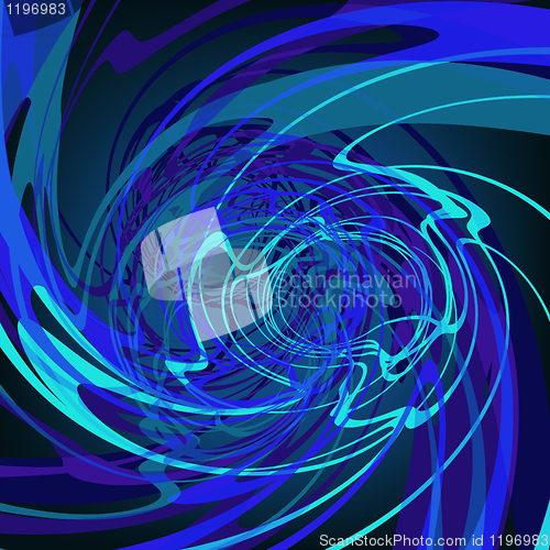 Image of Blue abstract stylish fantasy background. EPS8