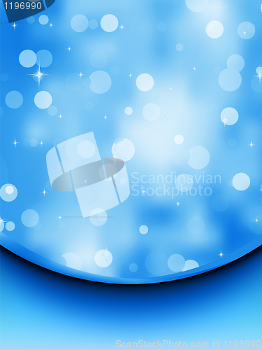 Image of Elegant christmas blue background. EPS 8