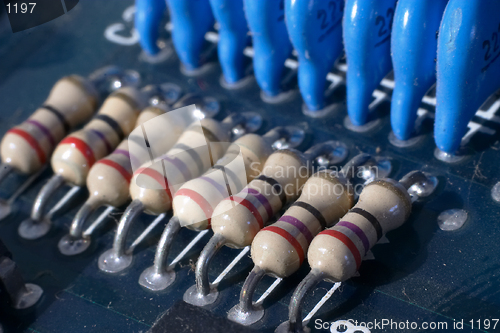 Image of Resistors in a computer