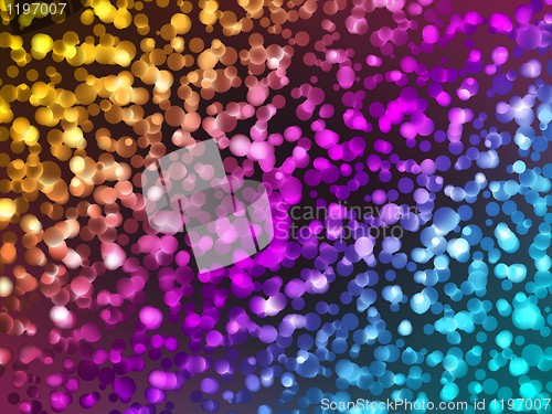 Image of Illustration of Abstract Sparkling Light. EPS 8