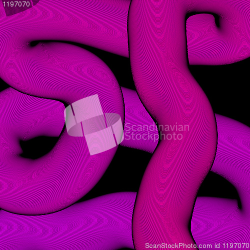 Image of Abstract purple tubes tenplate. EPS8