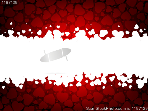 Image of Valentine's day background with copy space. EPS 8