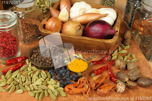 Image of Spices composition