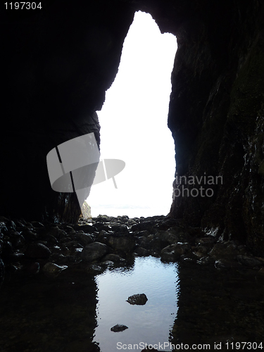 Image of Cave Opening In Tenby