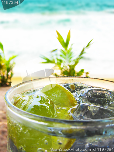 Image of Refreshing lemon Soda With Ice