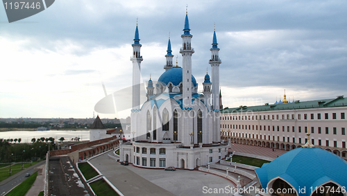 Image of the Kul Sharif mosque and old Kremlin, Kazan