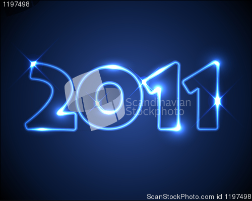 Image of New Years card 2011