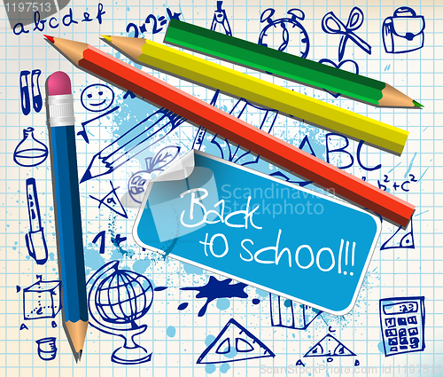 Image of Back to school poster