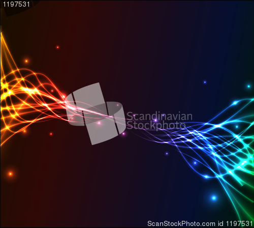 Image of Colorful plasma background