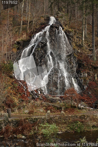 Image of waterfall in the Harz