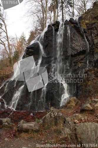 Image of waterfall in the Harz