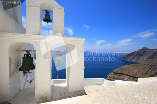 Image of Santorini island Greece