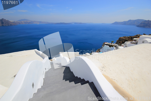 Image of Santorini island Greece