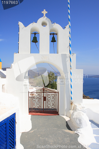 Image of Santorini island Greece