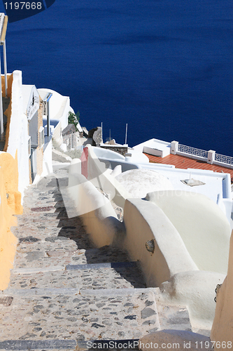 Image of Santorini island Greece