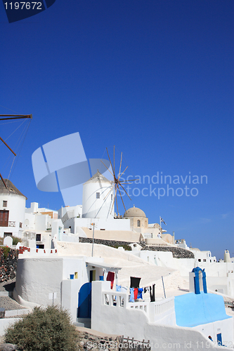 Image of Santorini island Greece