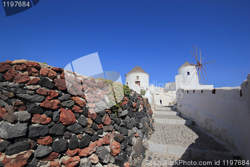 Image of Santorini island Greece