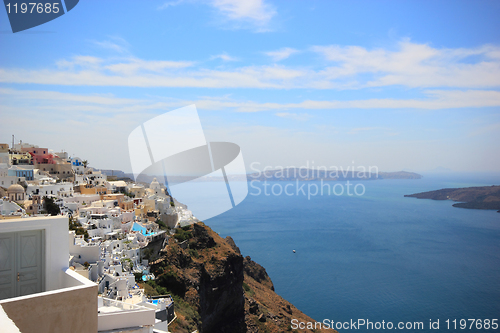 Image of Santorini island Greece