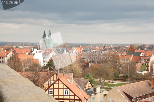 Image of view over Quedlinburg