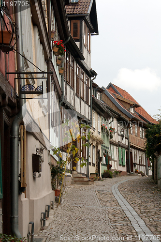 Image of half-timbered houses