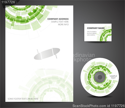 Image of Design template set