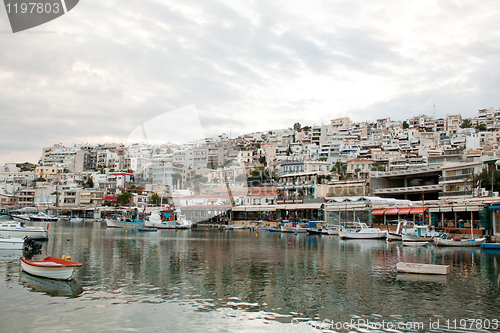 Image of Mikrolimano Port in Piraeus, Athens, Greece