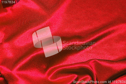 Image of red satin background