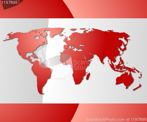 Image of world map