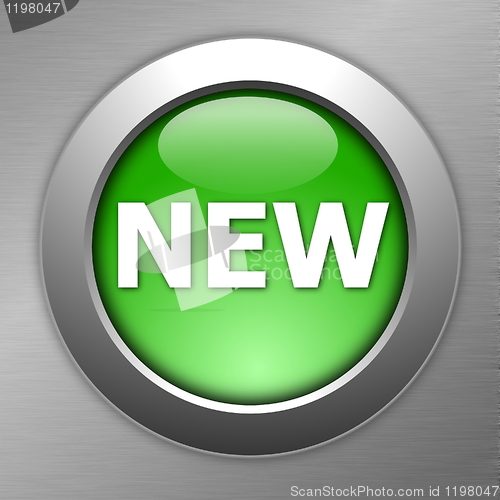 Image of green new button