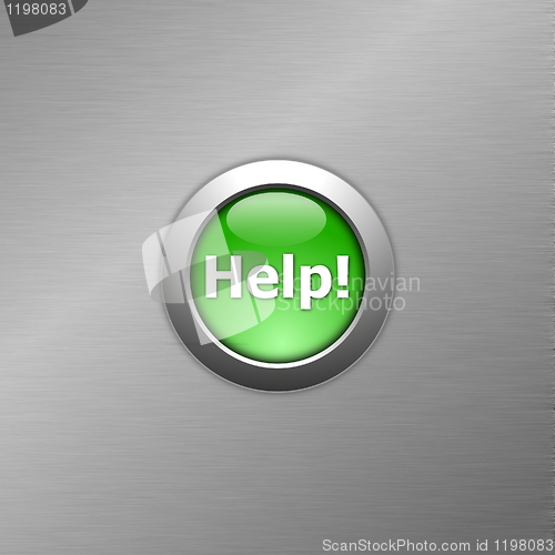 Image of green help button