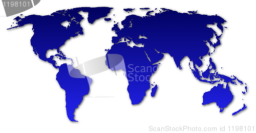 Image of map of the world