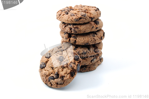 Image of cookie isolated on white background