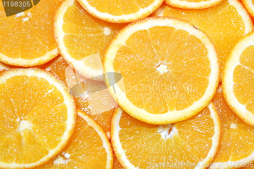 Image of orange fruit background