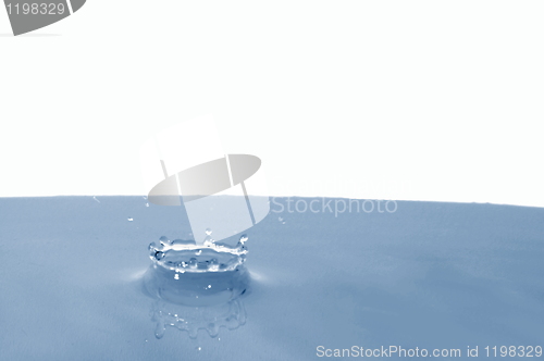 Image of splashing water drop