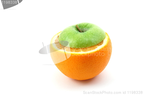 Image of Apple on white background