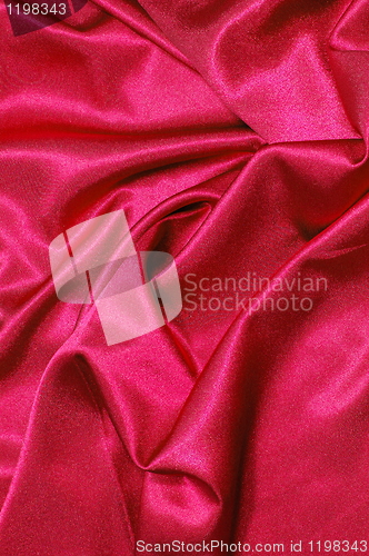 Image of red satin background