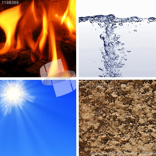 Image of basic elements of nature