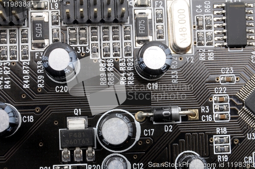 Image of high tech computer equipment