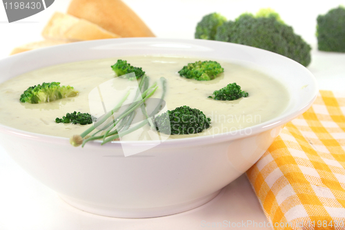 Image of Cream of broccoli soup