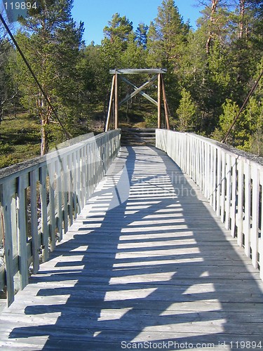 Image of suspension bridge